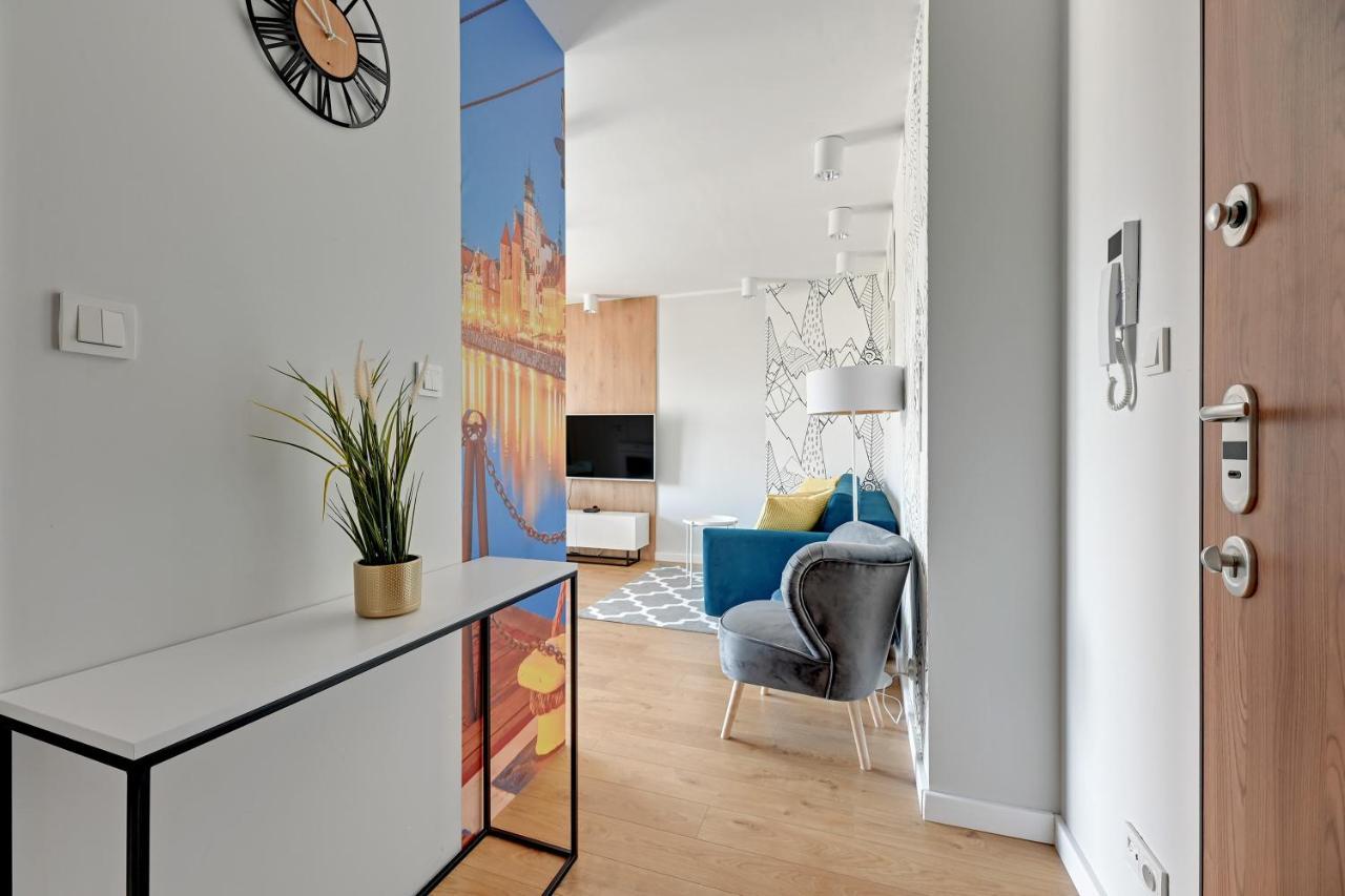 Wave Apartments - Swietej Barbary 11/60 กดัญสก์ ภายนอก รูปภาพ