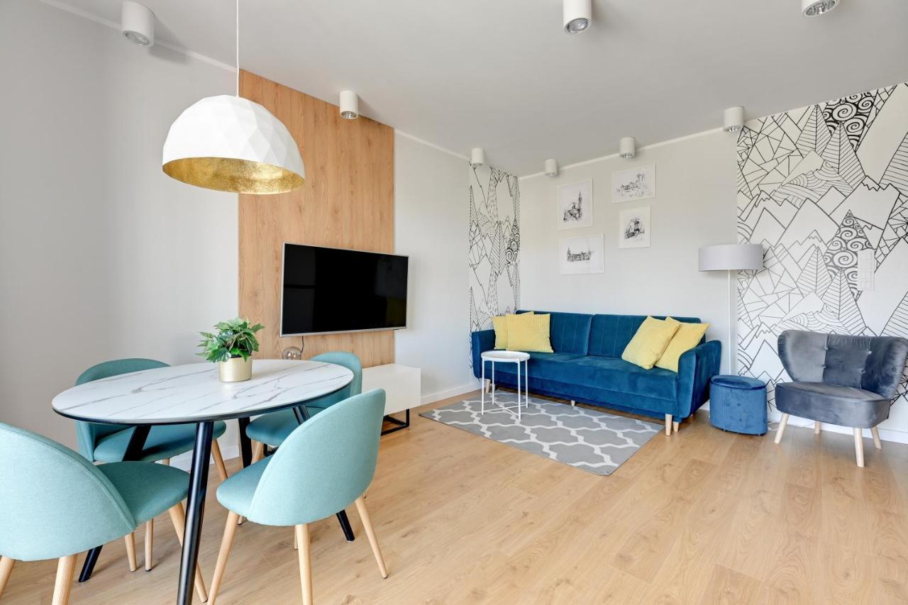 Wave Apartments - Swietej Barbary 11/60 กดัญสก์ ภายนอก รูปภาพ