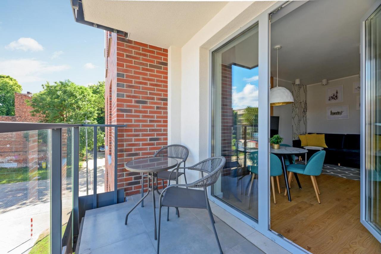 Wave Apartments - Swietej Barbary 11/60 กดัญสก์ ภายนอก รูปภาพ