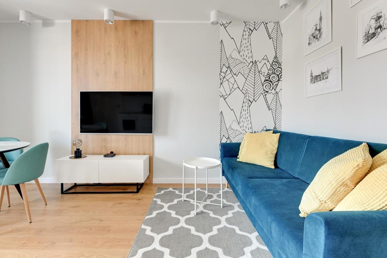 Wave Apartments - Swietej Barbary 11/60 กดัญสก์ ภายนอก รูปภาพ