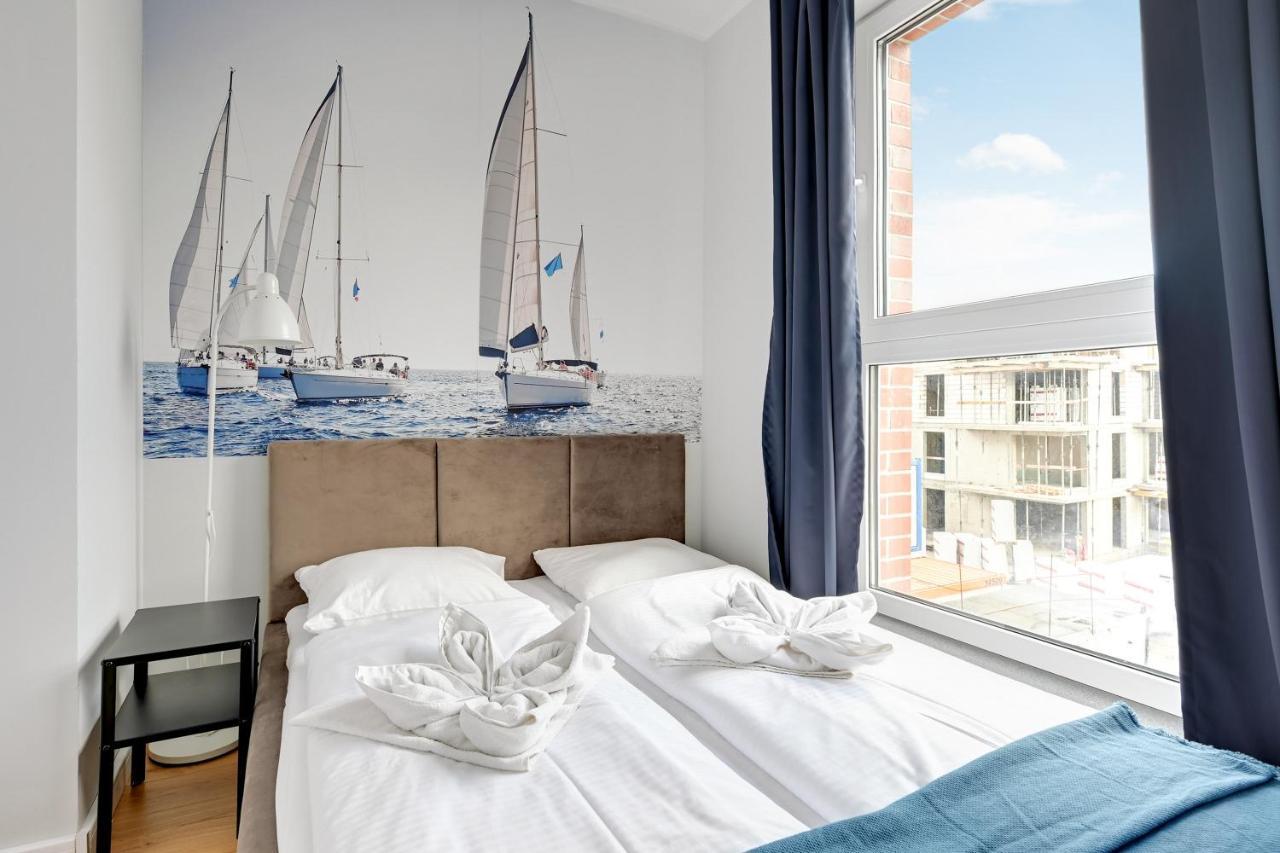 Wave Apartments - Swietej Barbary 11/60 กดัญสก์ ภายนอก รูปภาพ